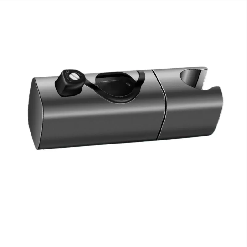 INF Justerbart Duschmunstyckeshållare - Ingen Borrning, Universell Passform för 22-25mm Duschstång Grå