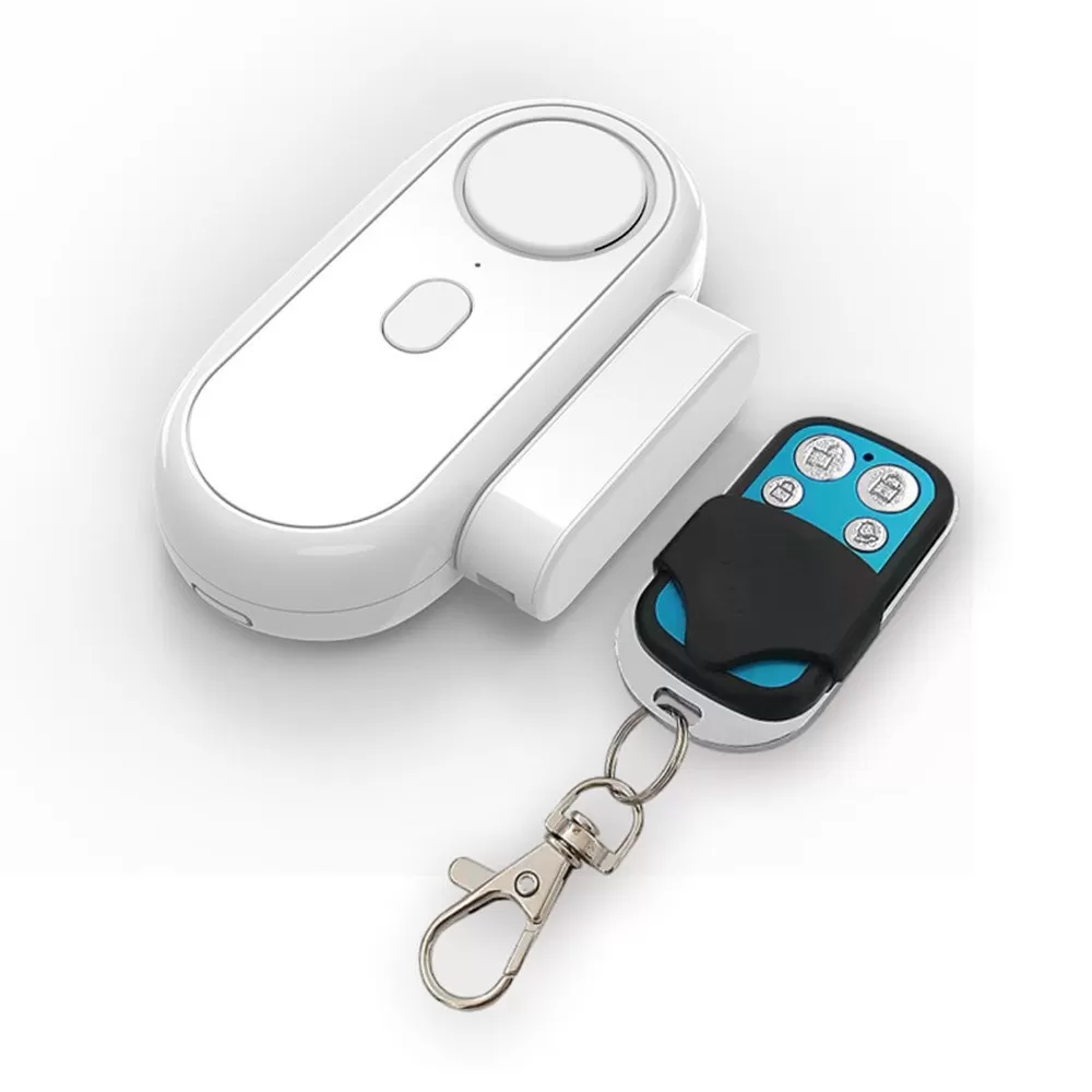 INF Fjärrkontroll Dörr Fönster Alarm med Magnetisk Sensor - Förbättrad Säkerhet