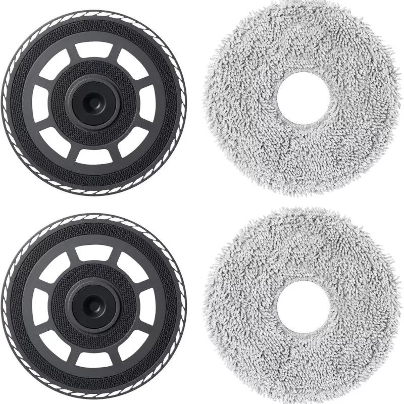 INF Ersättningsmoppramset kompatibelt med Dreame X50 Ultra-seriens robotdammsugare