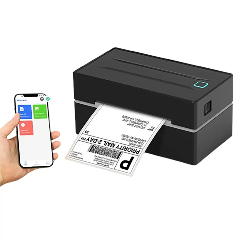 INF Y812 Termisk Etikettskrivare - Höghastighets USB & Bluetooth-anslutning för Android/iOS