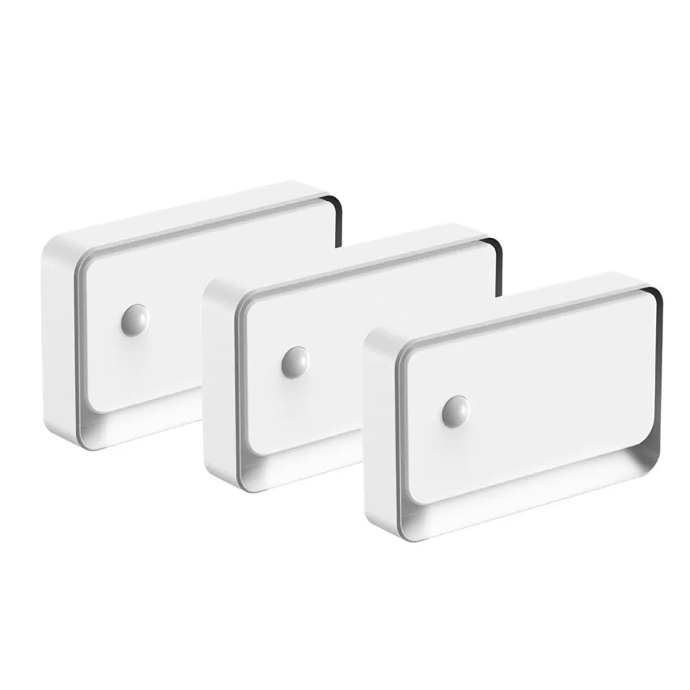 INF Magnetisk Sensor Korridor Nattlampa 3-pack - Ren Vit