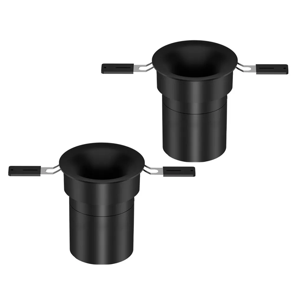 INF 2-pack LED infälld downlight - välvd ramlös 12W spotlight, 75mm utskärning, 4000K