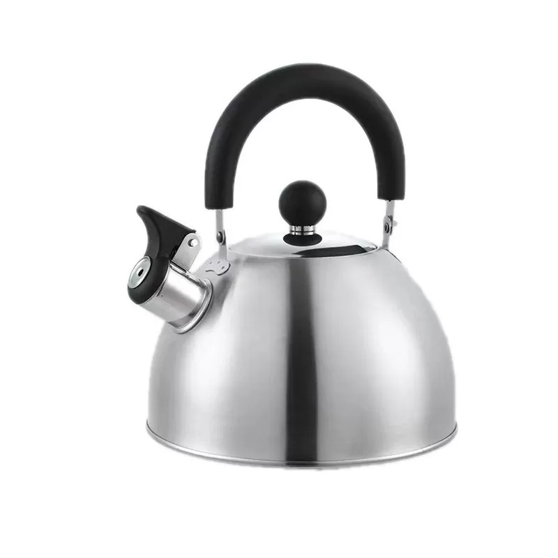 INF 2.5L Rostfri Vattenkokare med Visselpipa - Silverfinish, Hörbar Signal