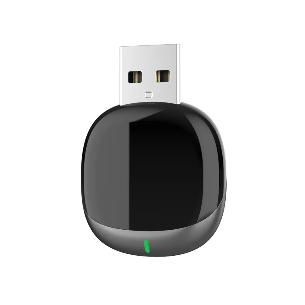 INF Trådlös CarPlay-adapter - 2-i-1 trådbunden till trådlös CarPlay-omvandlare