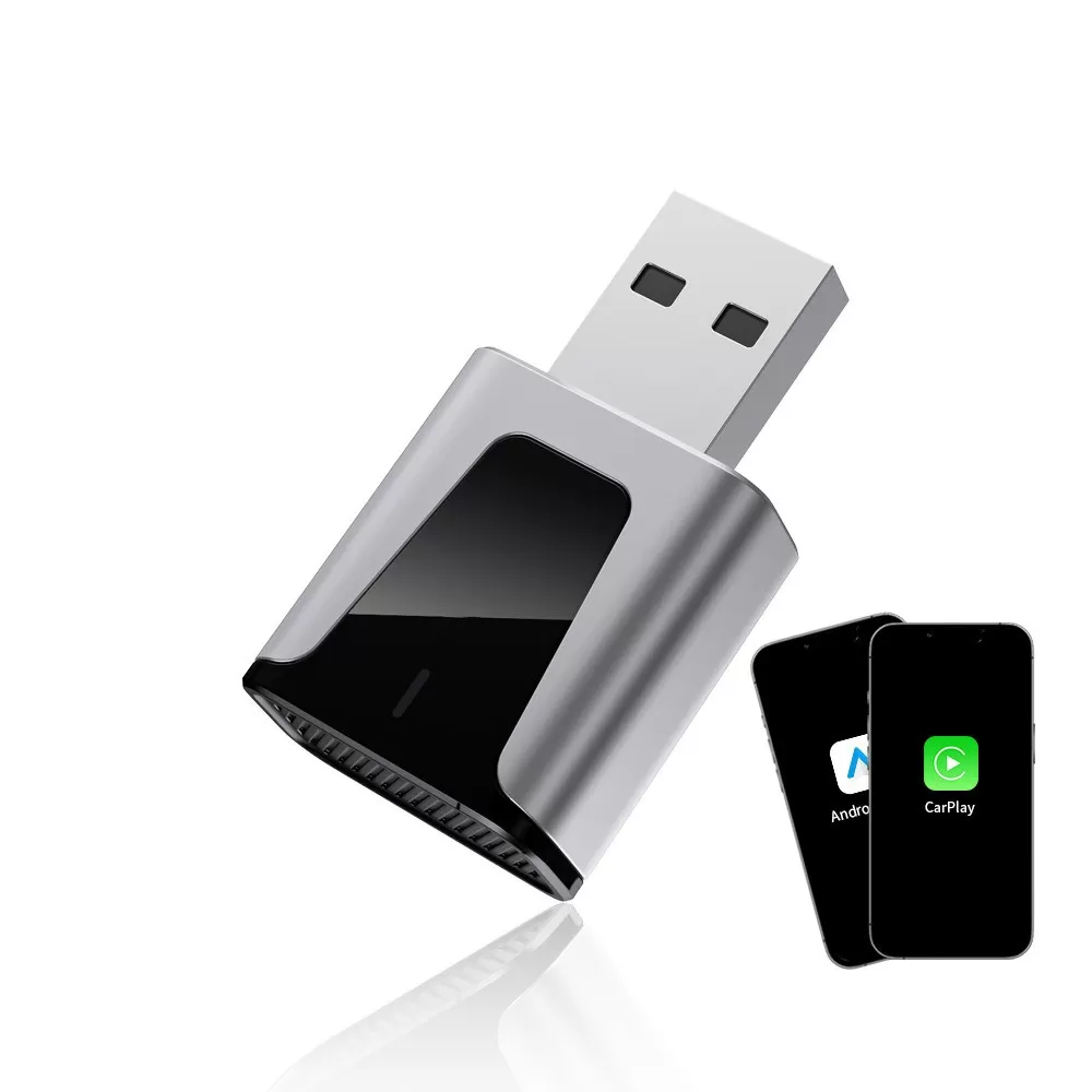 INF MINI USB Trådlös CarPlay & Android Auto 2-i-1 Smart Car Box J30