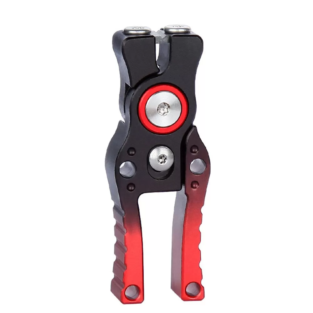 INF Mini Fiskelina Klippare - Aluminiumlegering Tång med Halkfritt Grepp