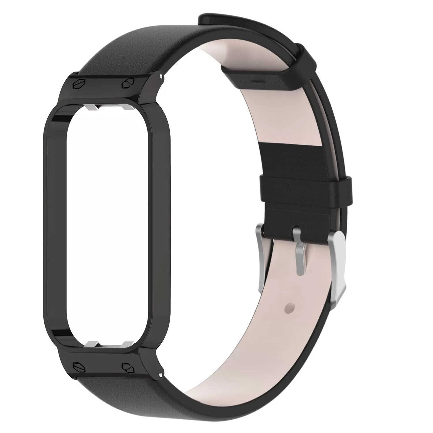 INF Klockarmband med fodral i äkta läder
