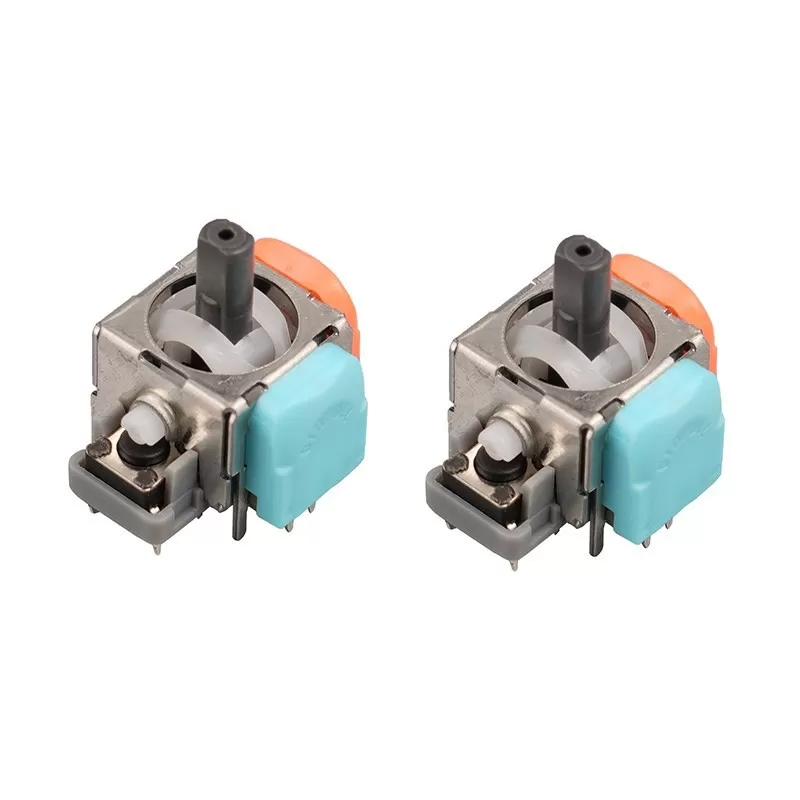 INF Uppgraderad TMR Vinkel Joystick 2-Pack, Hög Precision Hall Effekt Elektromagnetisk Rocker Kompatibelt med PS4