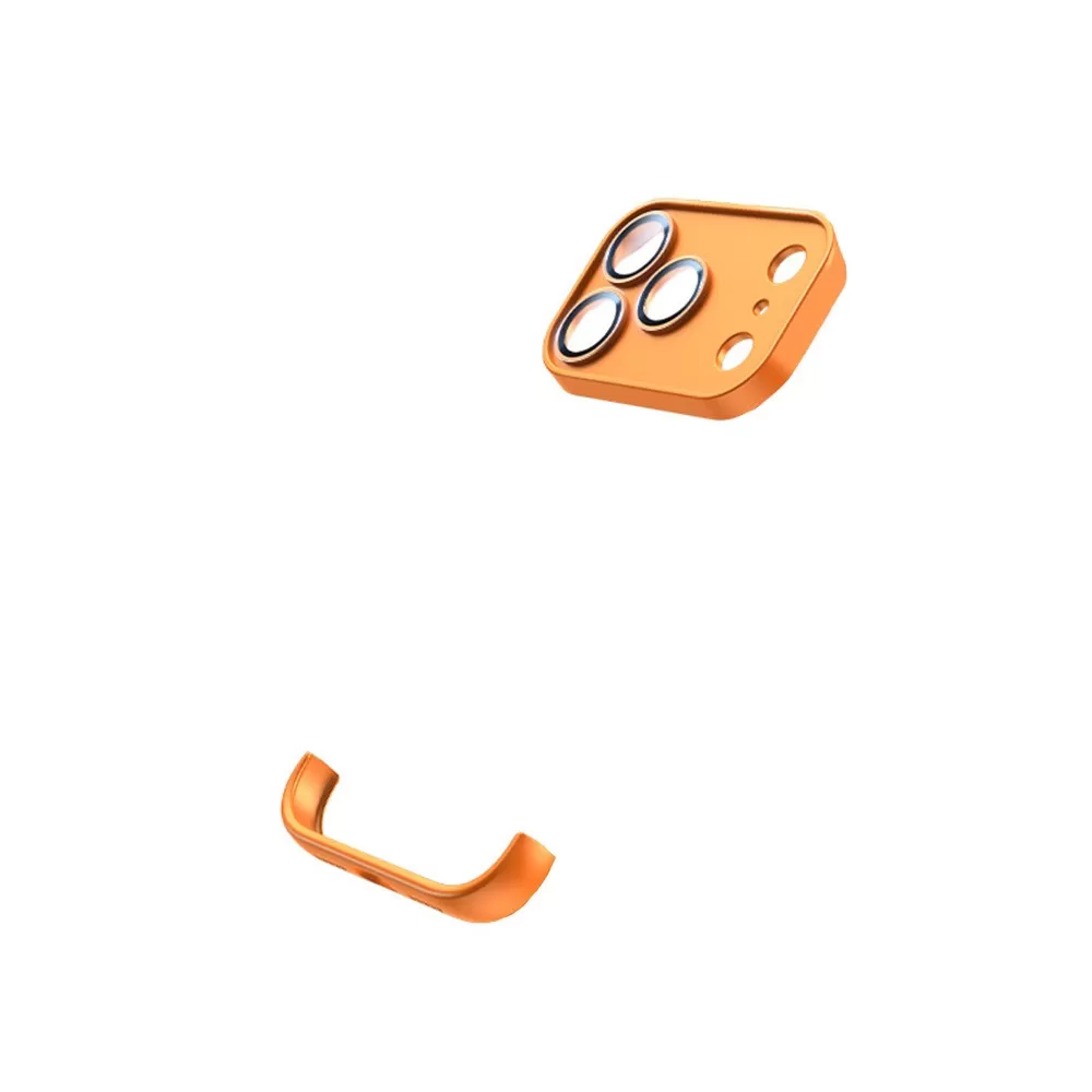 INF Orange Ramlös TPU-fodral kompatibelt med iPhone 17 Air - Stötsäkert & Linsskydd