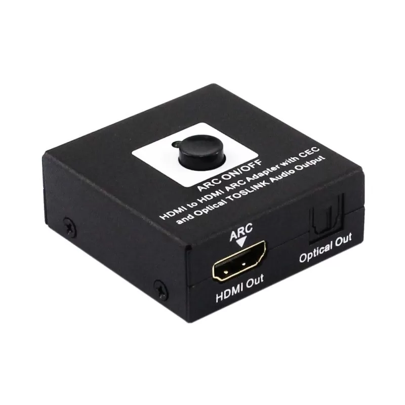 INF 4K HDMI till HDMI ARC Ljudextraktoradapter med CEC-stöd