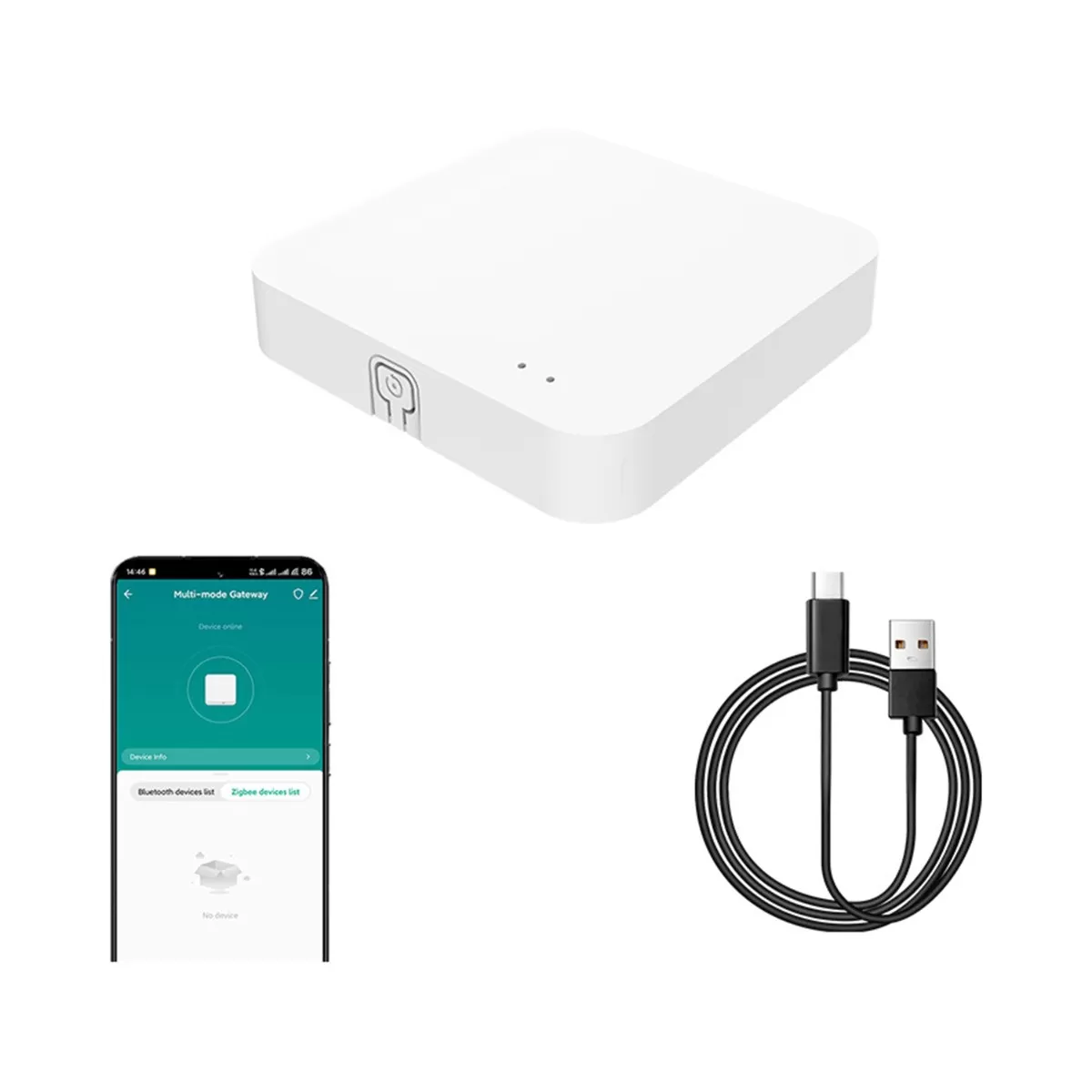 INF Tuya Zigbee & WiFi & Bluetooth Multi-Mode Gateway - Smart Home Hub