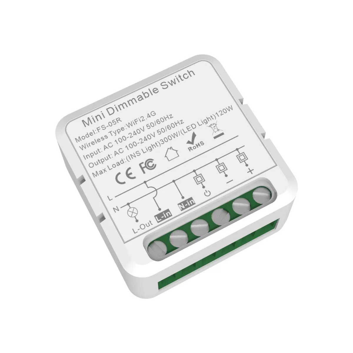 INF Zigbee Dimmer Switch Module - Smart Hem Belysningskontroll