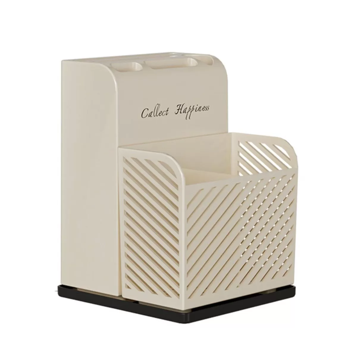 INF Kökskniv och ätpinnshållare: Ventilerad PP-bestickavlopp med vattenbricka