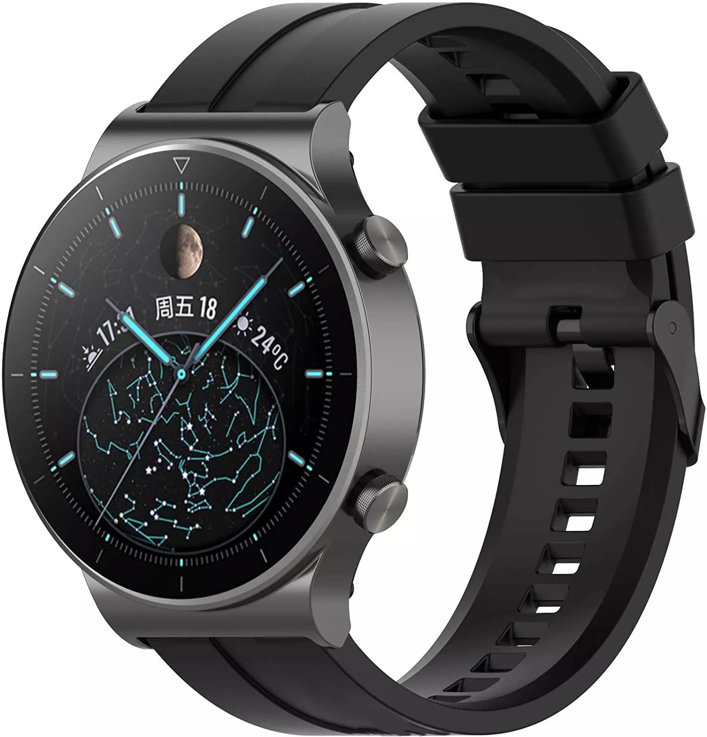 INF Huawei Watch GT2 Pro armband silikon Svart