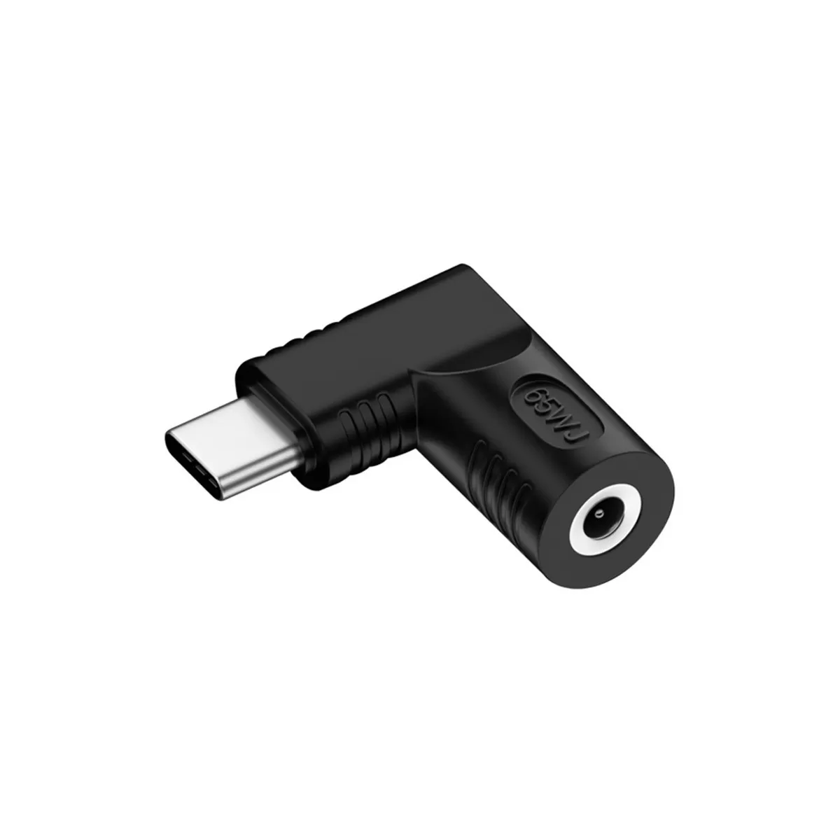 INF DC Hona till USB Type-C Hane 65W PD Strömadapter - J-Formad Design