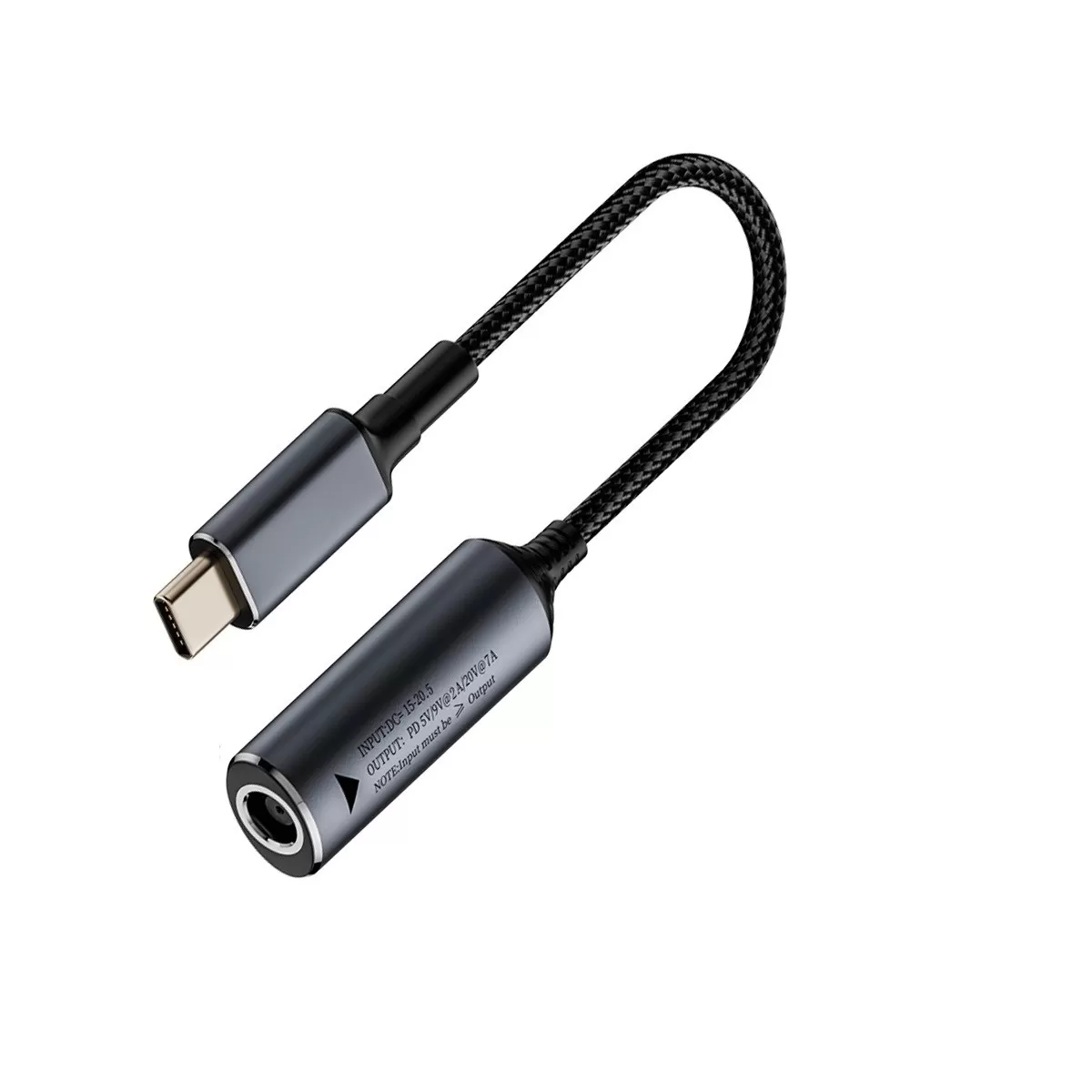 INF 7450 Hona till Type-C Hane 140W Kort Kabeladapter - Kraft- och Anslutningslösning