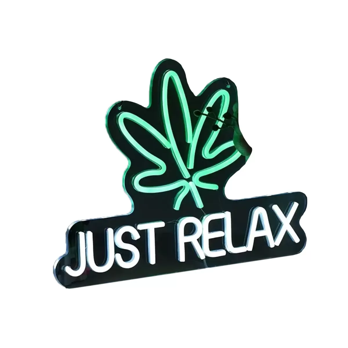 INF JUST RELAX LED Neonskylt - USB-driven flexibel belysning för avkopplande atmosfär