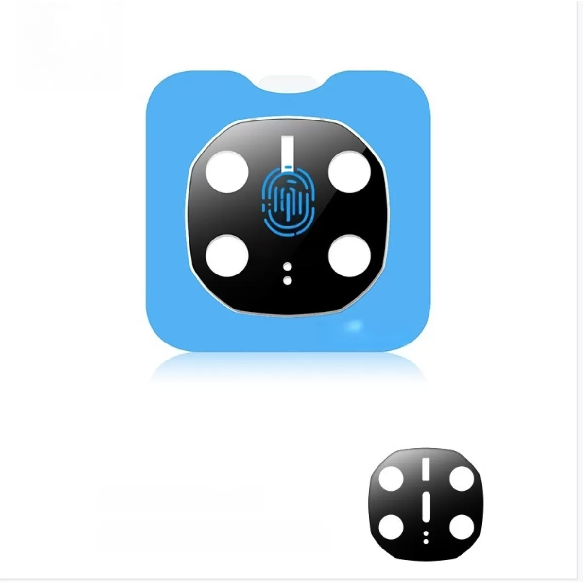 INF Huawei Pocket 2 & Mate Kompatibelt Härdat Glas Kameralinsskydd med Enkel Applicering