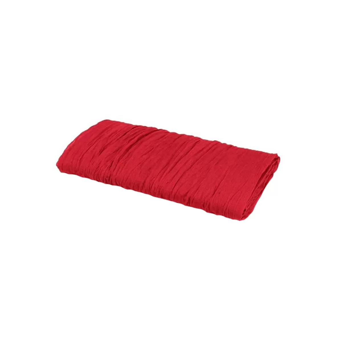 INF Polyester Bordslöpare med Rynkad Struktur - 90cm x 300cm - Fest & Bröllopsdekoration Röd