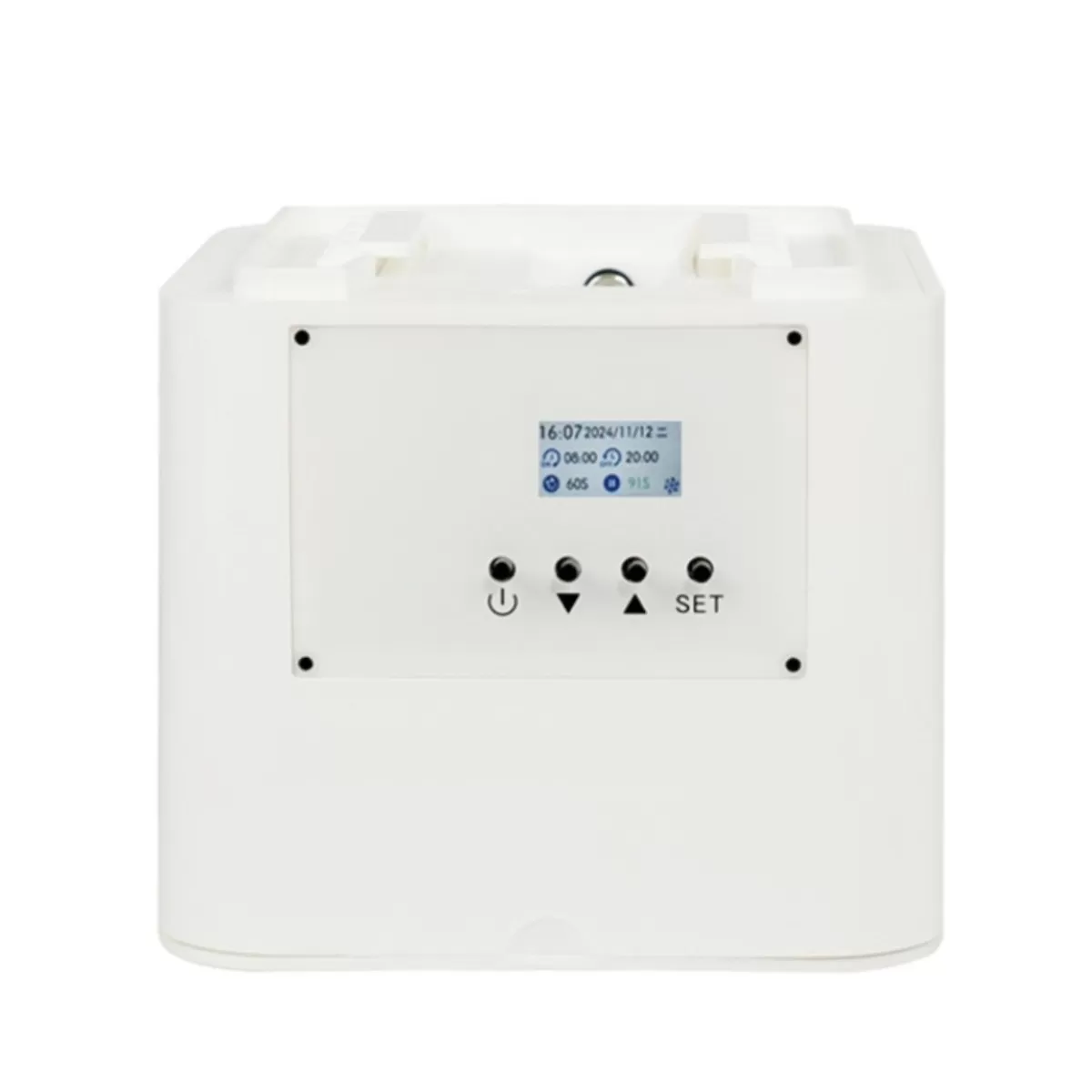 INF Bluetooth & WiFi Eterisk Oljediffusor med 3-radig Skena Installation (EU-kontakt)