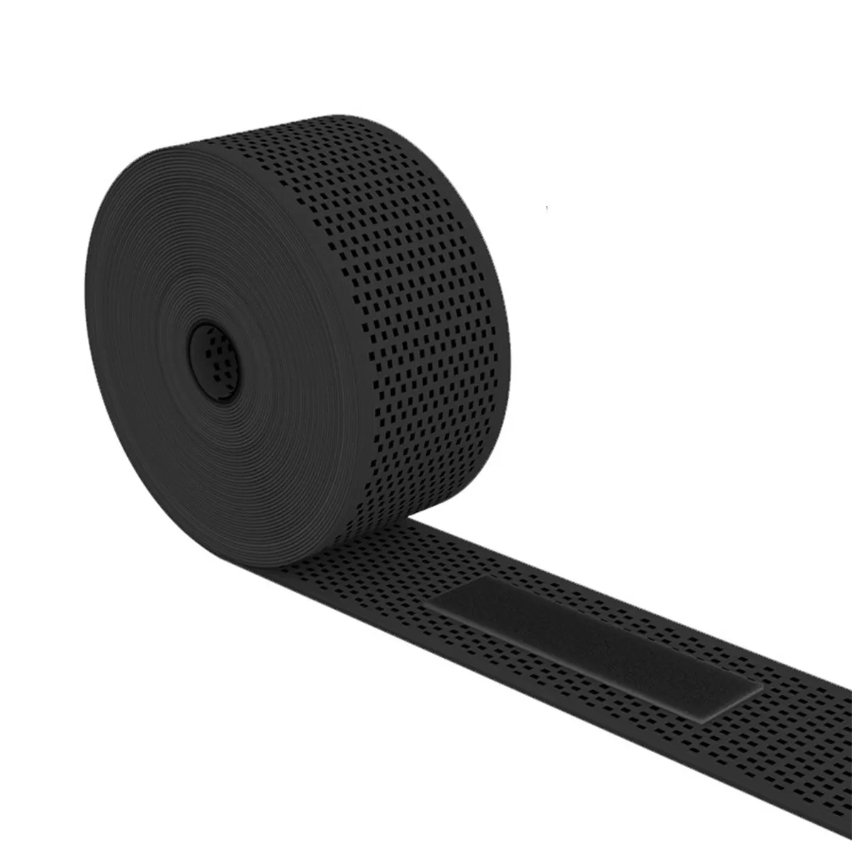 INF 3m Elastiska Bomulls Boxningslindor - Andningsbara & Hudvänliga Svart