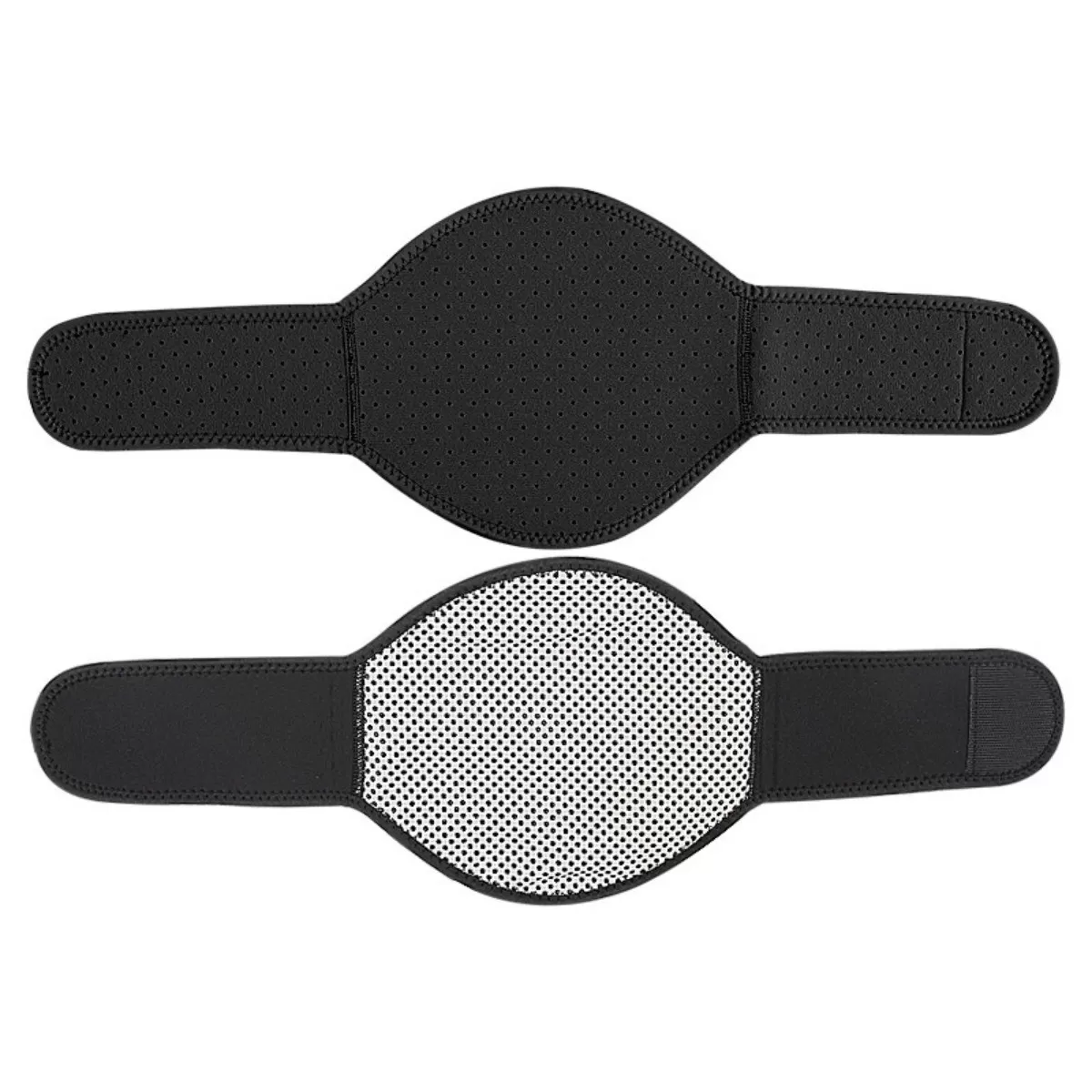 INF Självvärmande knäskydd - Termiskt knästöd för vinter & utomhussporter (par) Svart