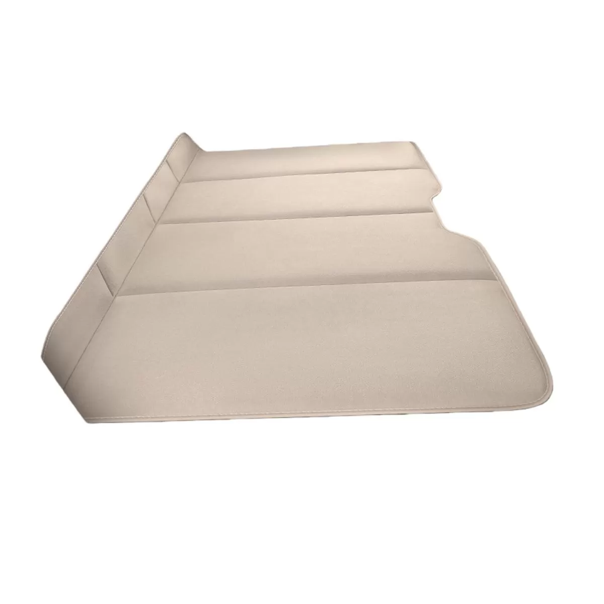 INF Vikbar Bil Baksäte Sovmatta - Bekväm Resesäng för Baksätet Beige