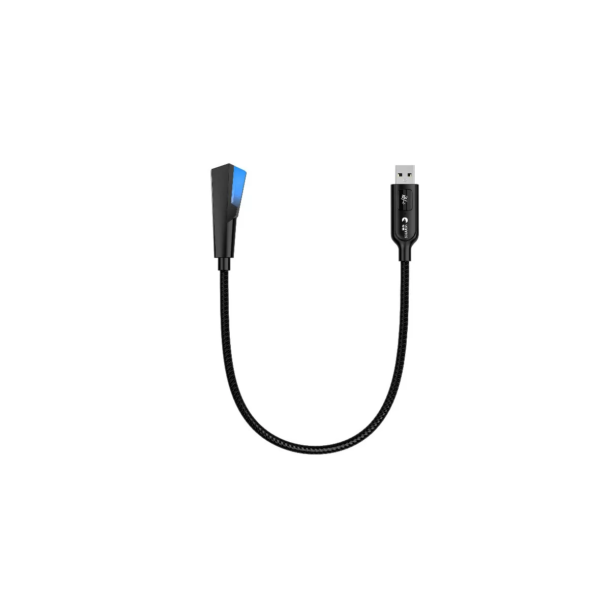 INF USB-mikrofon med en knapp för ljudavstängning - 360° justerbar svanhals, Plug & Play