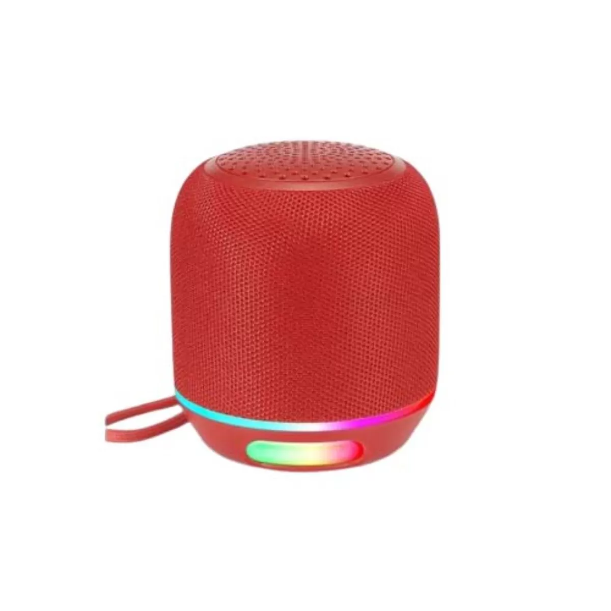 INF Kompakt Trådlös Bluetooth-Högtalare med HiFi-Ljud och Uppladdningsbart Batteri Röd