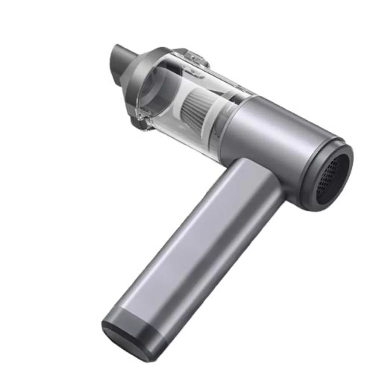 INF Borstlös Motor Handdammsugare - 16000Pa Stark Sugkraft, Uppladdningsbar & Portabel Grå