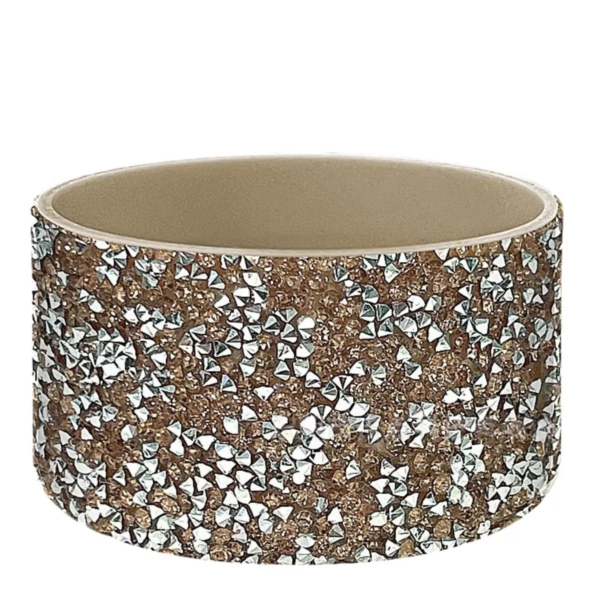 INF Roséguld Diamant Tumbler Ärm - Universal Passform Silikon Koppskydd för 35cl-1.2L Tumblers