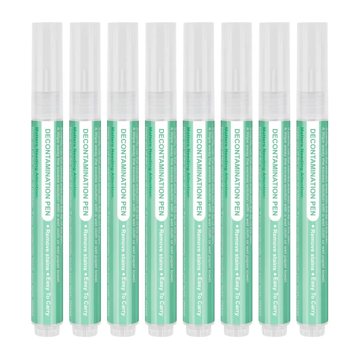 INF Fläckborttagningspenna 6-pack: Omedelbar, bärbar fläckborttagning för kläder