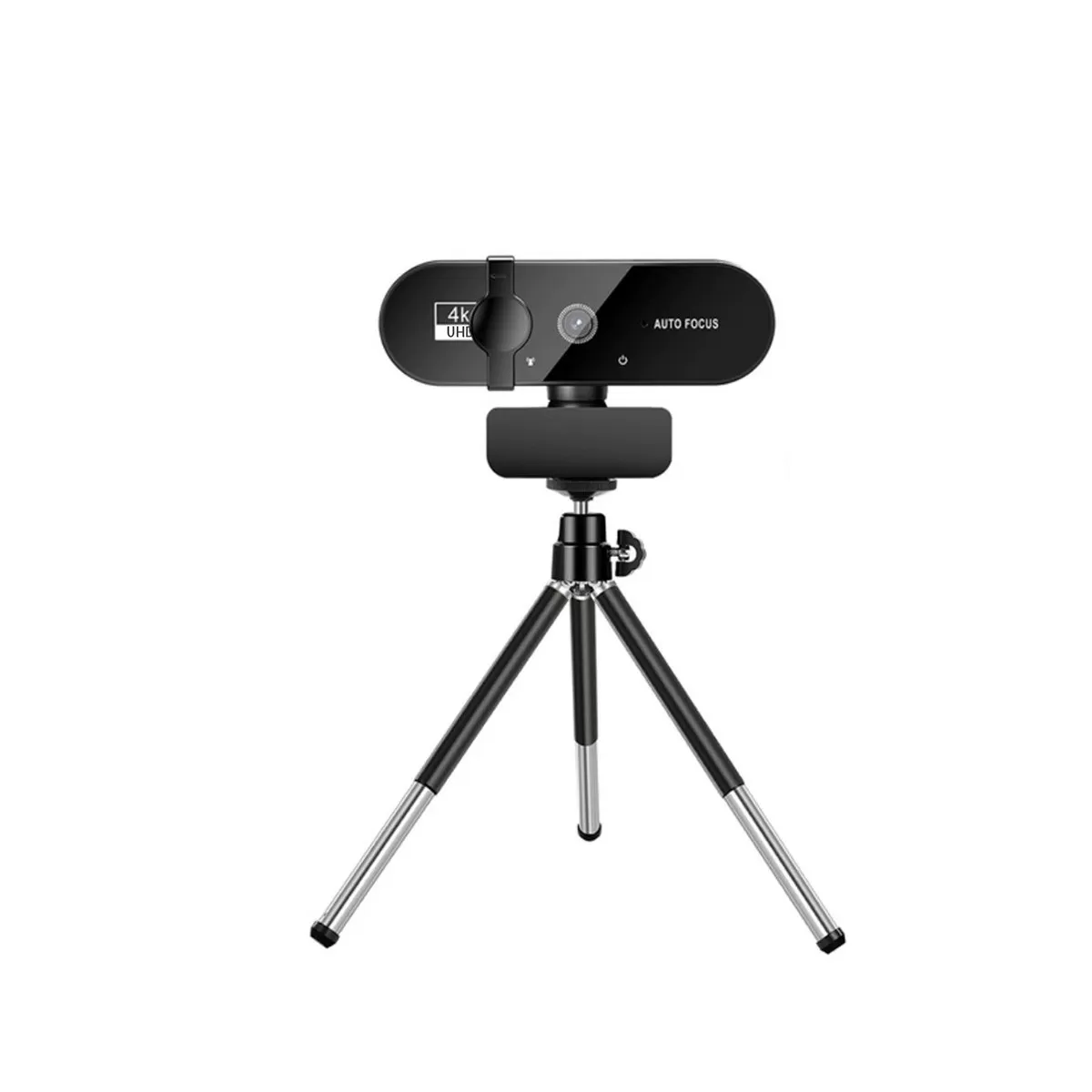 INF W66 Pro 4K Ultra HD Webbkamera med 32GB TF-kort, Autofokus & Inbyggd Mikrofon