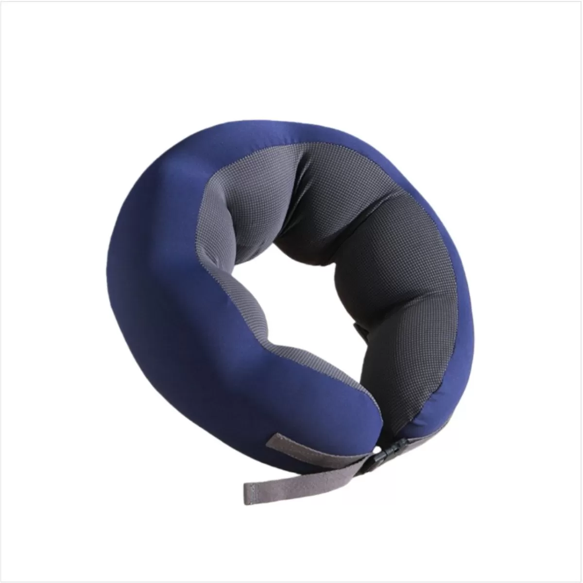 INF Memory Foam Ärtkudde - U-formad Nackstöd för Resor, Kontor och Hemma Blå