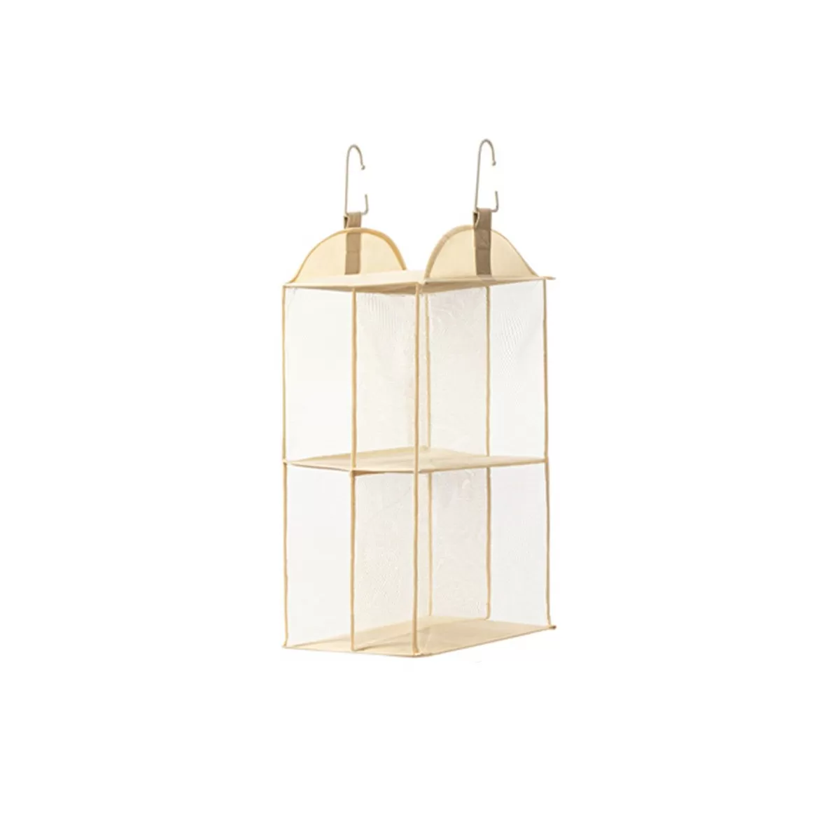 INF Tvålagers hängande förvaringsväska - Utrymmesbesparande organizer Beige