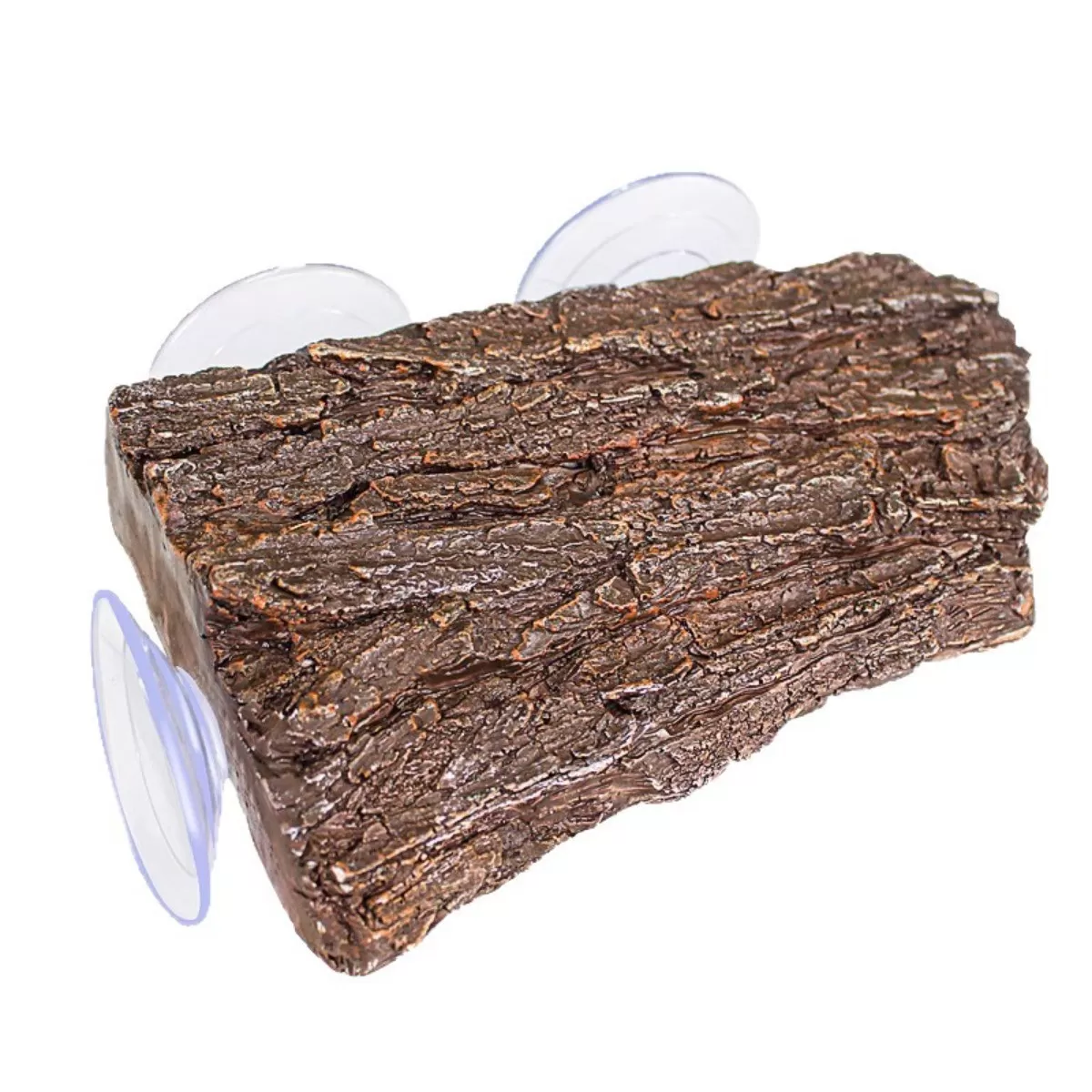 INF Harts Sköldpadda Solplattform - Simulerad Bark Solningsplattform 21x12x4cm
