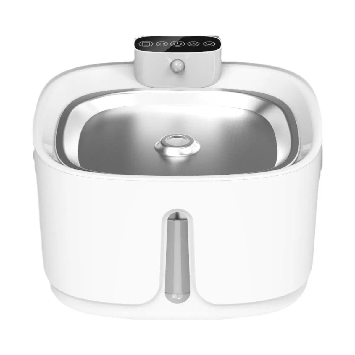 INF Smart Djur Vattenfontän - 3.2L Rostfritt Stål Automatisk Dricksvattendispenser för Katter och Hundar