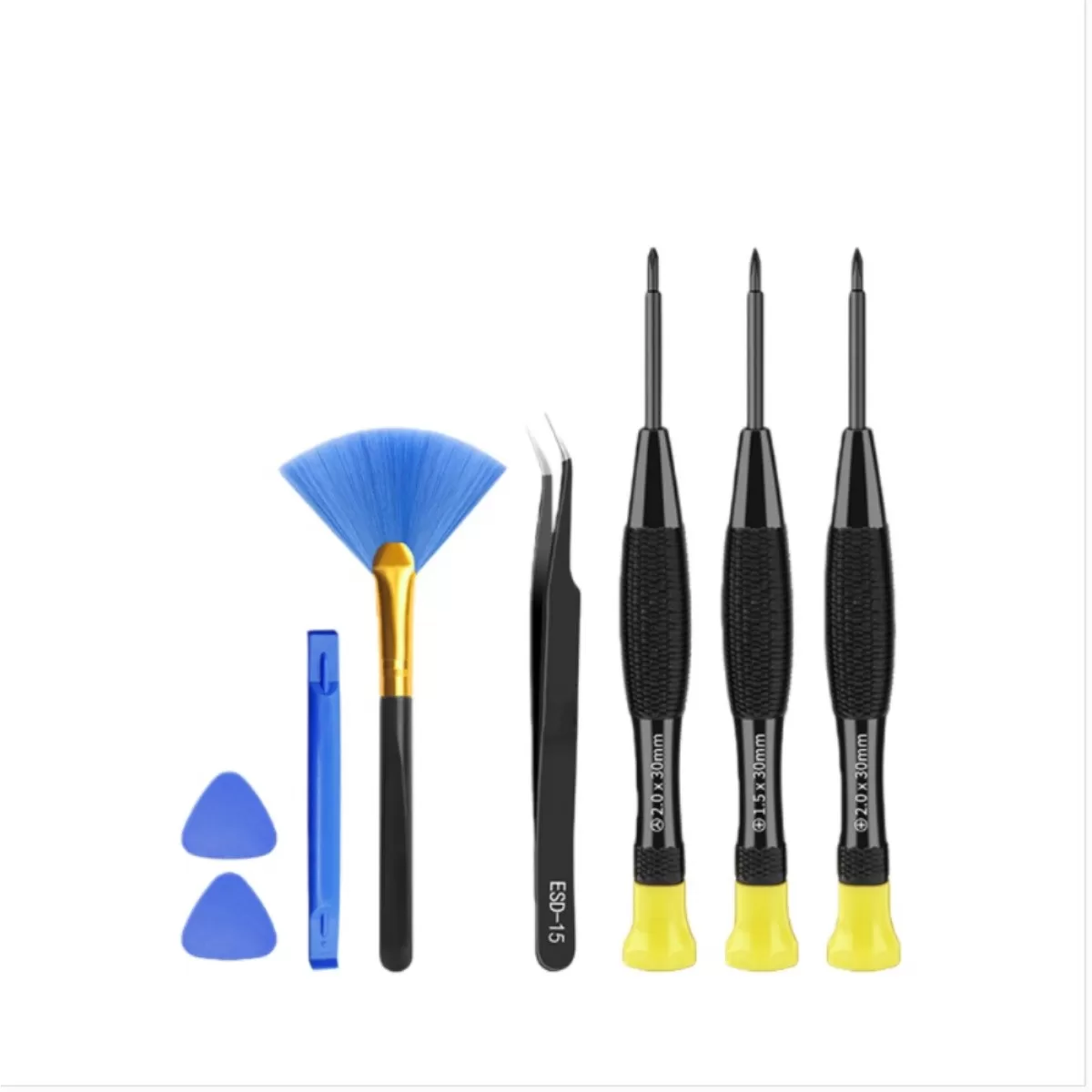 INF 8-i-1 Reparationsverktygssats Kompatibel med Nintendo Switch Konsol & Joy-Con Kontroller