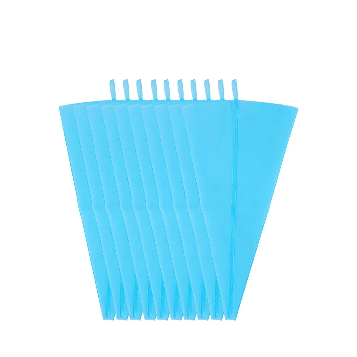 INF 10 Pack Silikon Spritspåsar för Bakning - Återanvändbara och Värmeresistenta 12 Inch