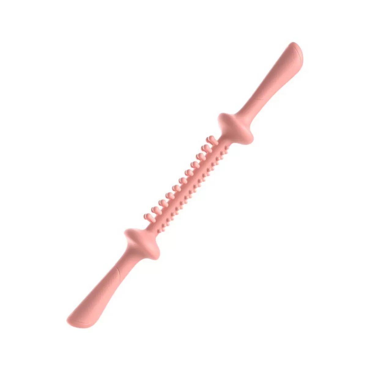 INF Multifunktionell Massagepinne av Mjuk Gel (Mjukt Skaft för Nackmassage) Rosa