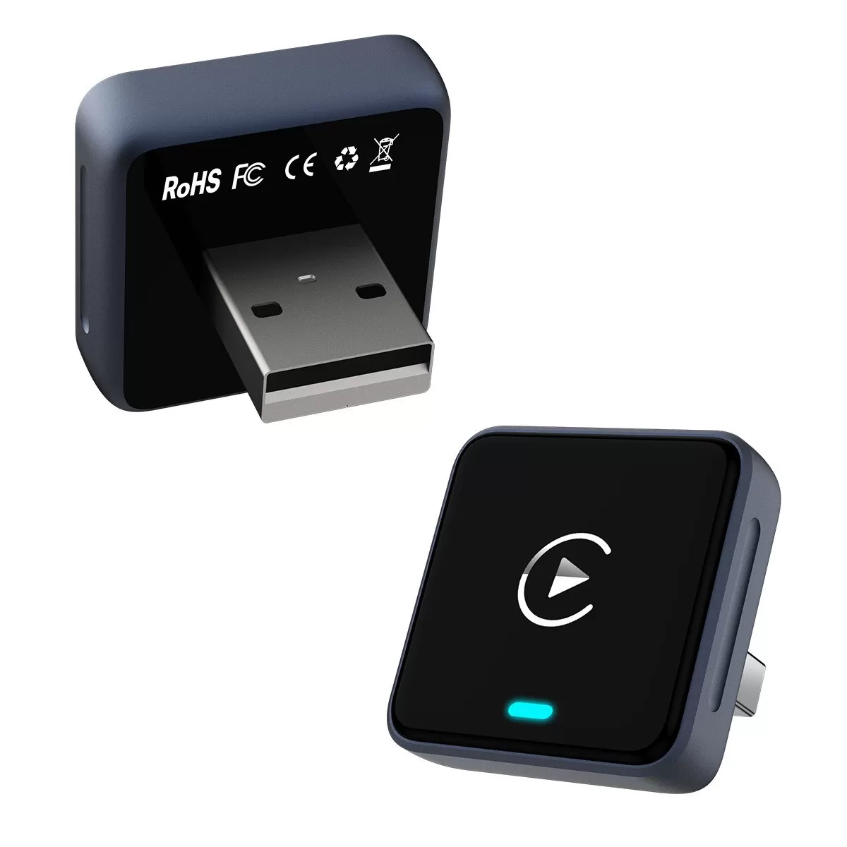 INF Trådlös CarPlay-adapter: Kabelansluten till trådlös CarPlay-omvandlare för smart bilanslutning