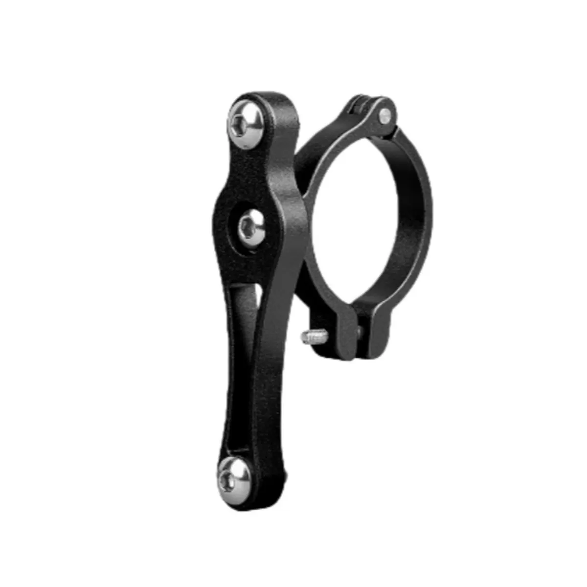INF Aluminiumlegering Vattenflaskhållare Adapter för Cykel, Elcykel, Motorcykel - Svart Svart