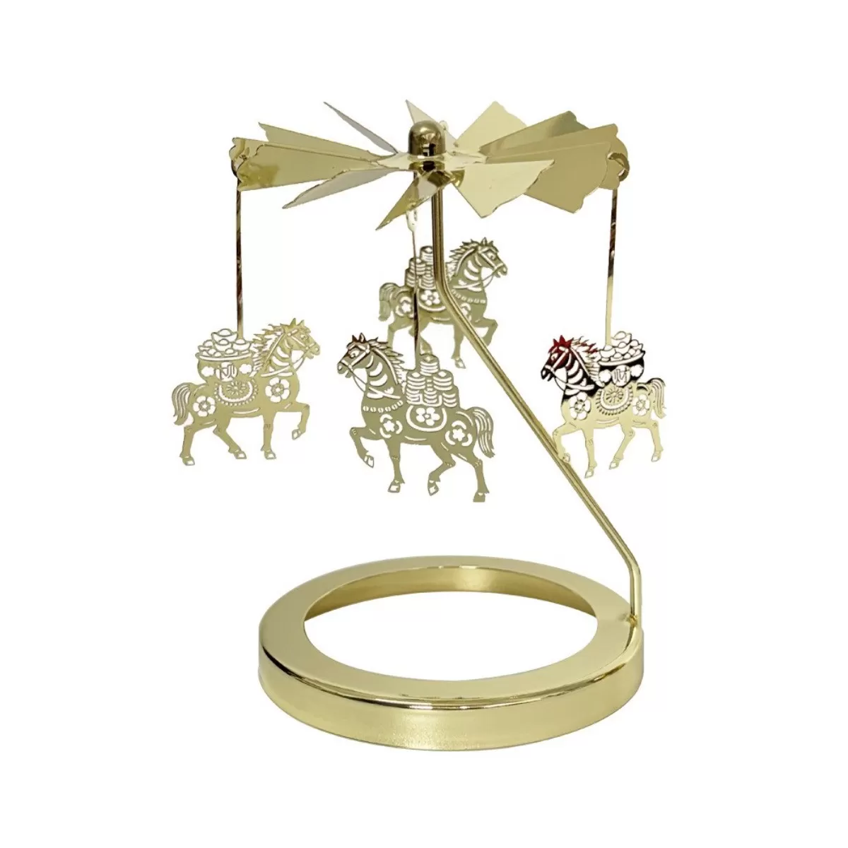 INF Roterande Ljushållare med 7,0 cm Bas - Termisk Karusellprydnad