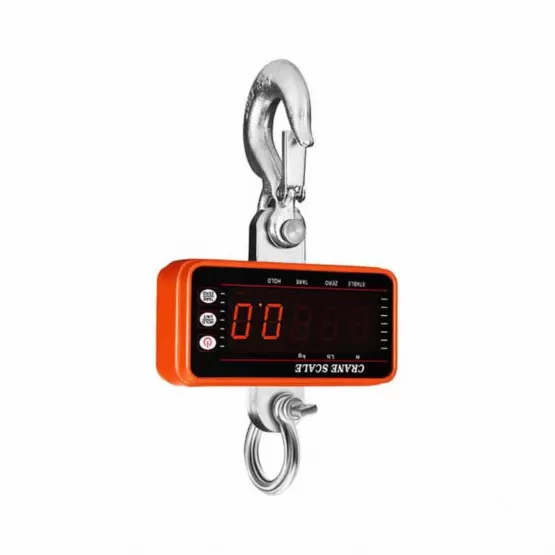 Infkg INF 1500 kg LED-display Elektronisk kranvåg - Kraftig hängvåg med