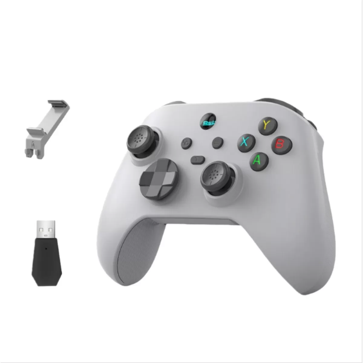 INF G6 Switch Bluetooth 5.3 Spelkontroll med Hall Effect Joysticks för Flera Plattformar Grå