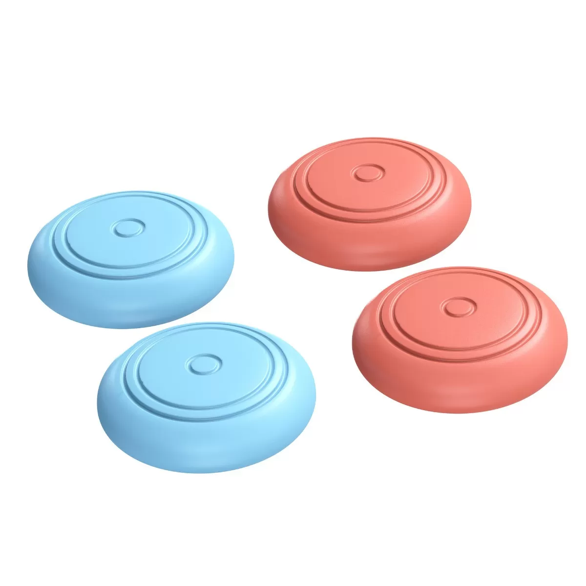 INF Silikon Joystick-skydd kompatibelt med Switch 2 - Förbättrat grepp & kontroll (4-pack)