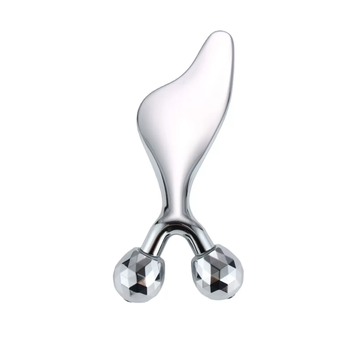 INF Metall Gua Sha Verktyg: Delfinformad Ansiktslyftning och Åtdragning V-Ansikte Skönhetsmassage