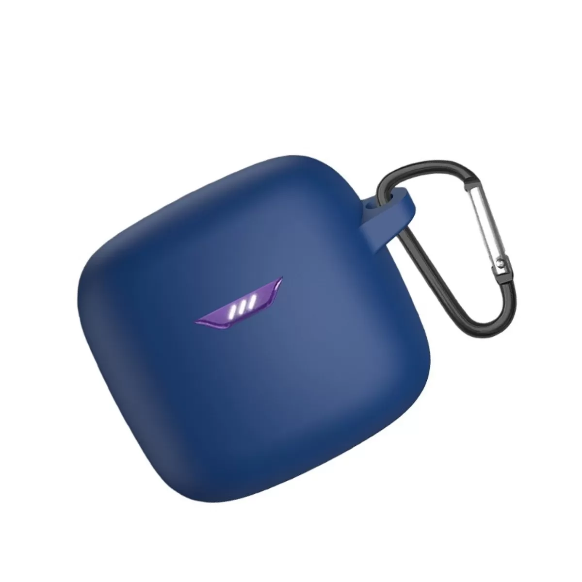 INF Silikonskyddsfodral kompatibelt med JBL Tune Flex 2 Bluetooth-hörlurar - Flera färger Blå