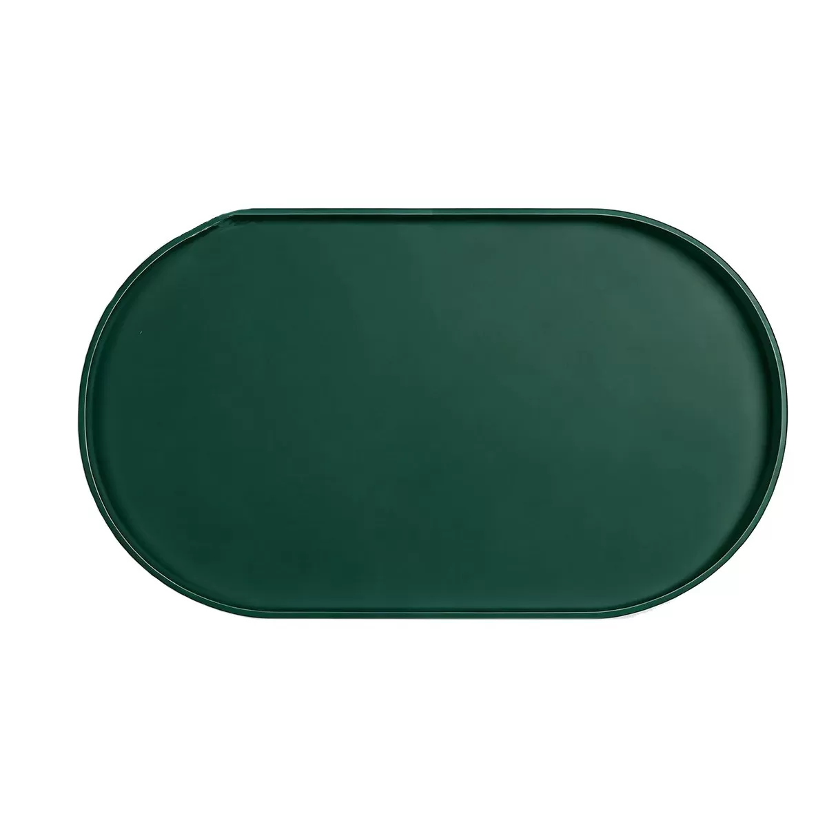 INF Silikon Kaffematta - Värmebeständig, Halkfri Skydd för Kaffemaskiner Grön