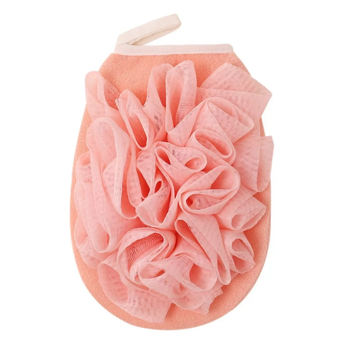 INF 2-pack badblomma duschhandduk: Exfolierande & starkt rengörande badskrubbare